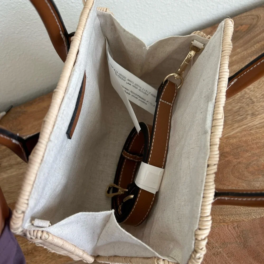 Zara Woven Handbag - Picture 5 of 7